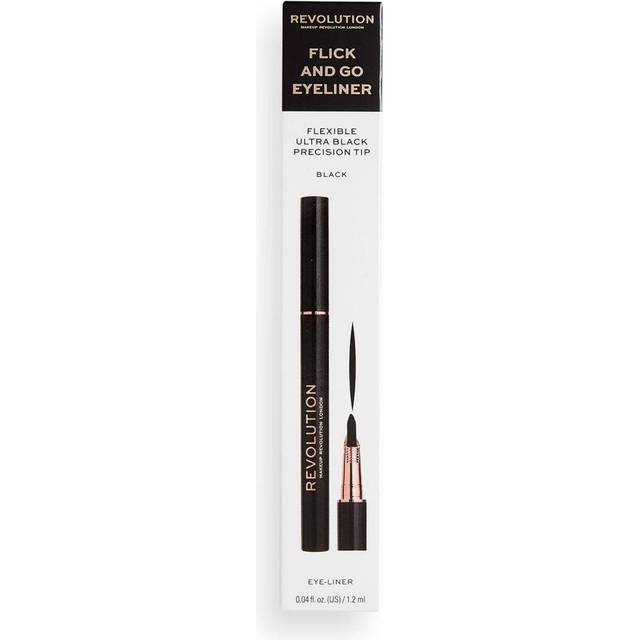 Revolution Beauty Flick and Go Eyeliner Sort BLACK No Size