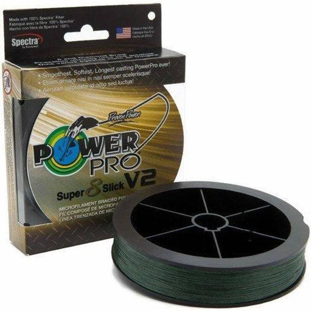Power Pro Super 8 Slick Version 2 Spectra Line 20lb x 150yds Green (8028) grön