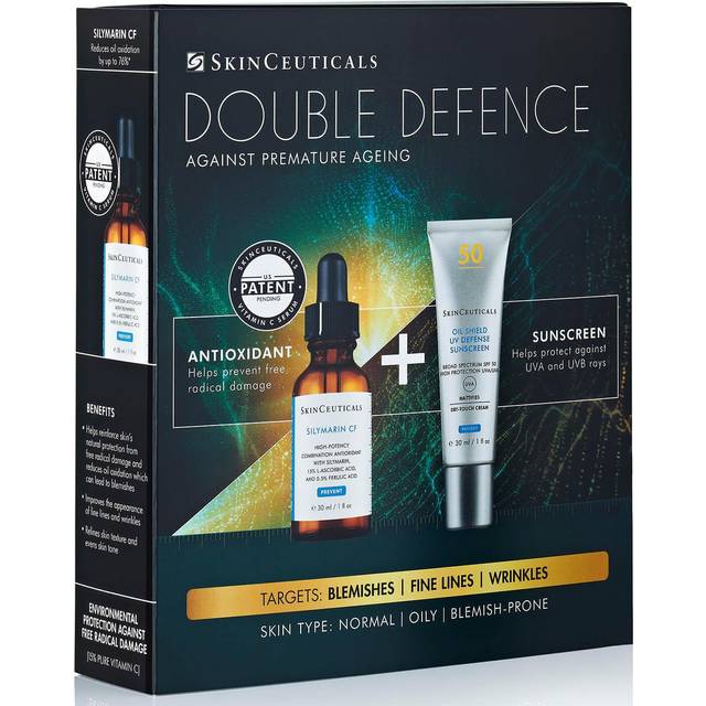 SkinCeuticals Silymarin CF Double Defence Skincare Set, Worth £210
