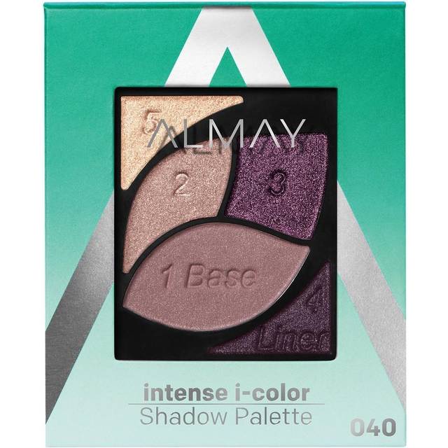 Almay Eyeshadow Palette, Longlasting Eye Makeup, Primer Enriched with Antioxidant Vitamin E, Hypoallergenic, 040 Green Eyes, 0.1 Oz
