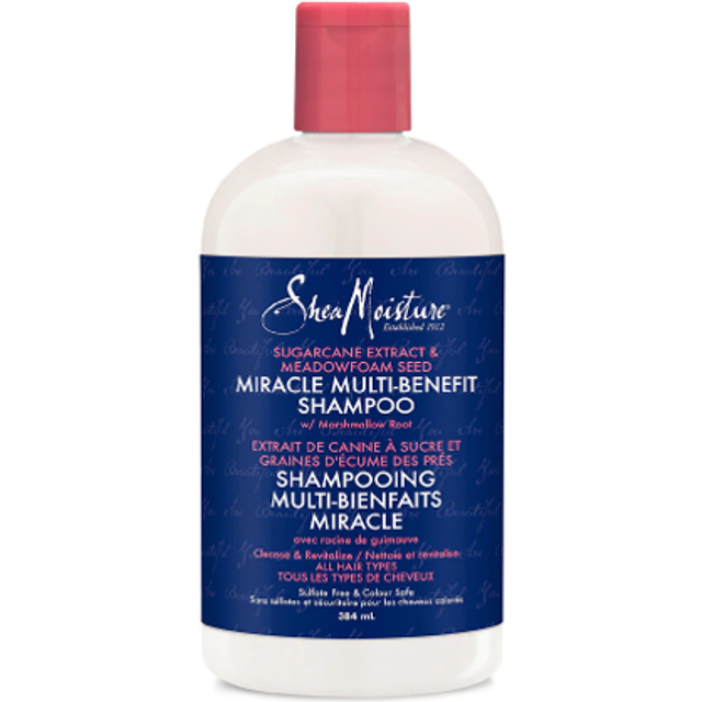 Shea Moisture Sugarcane Extract And Meadowfoam Shampoo