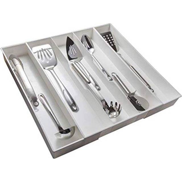 Dial Industries 2544 ExpandADrawer Utensil Organizer Tray  Large Utensils