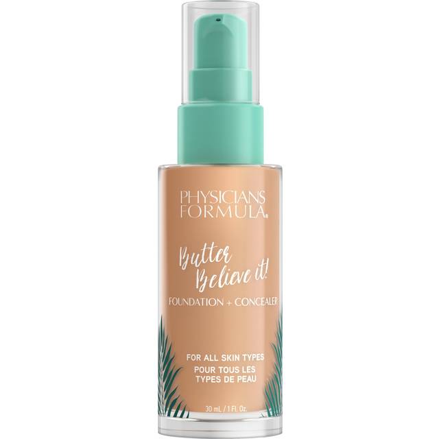 Physicians Formula Butter Believe It! 2-i-1 krämig concealer och foundation Skugga Medium 30 ml