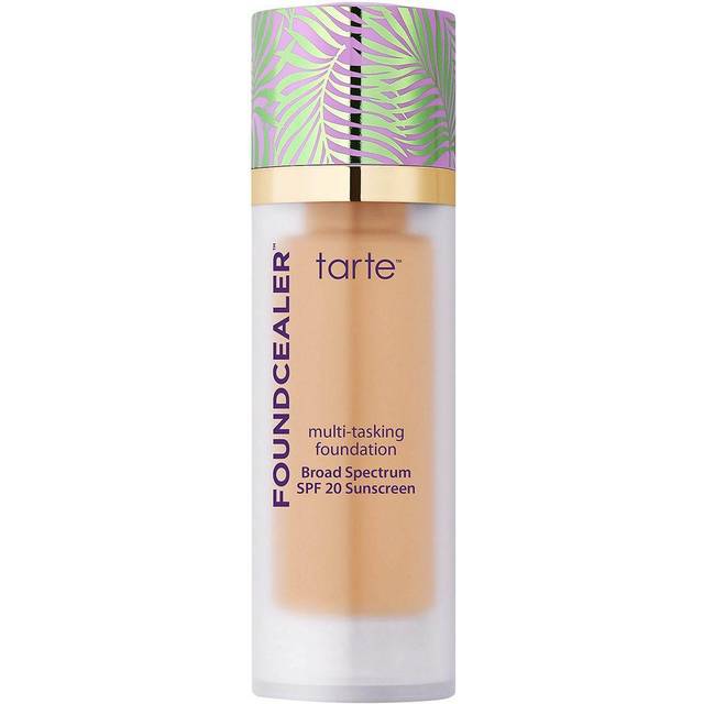 tarte babassu foundcealer skincare foundation Broad Spectrum SPF 20-34S medium sand (medium skin with warm  golden undertones) - full size