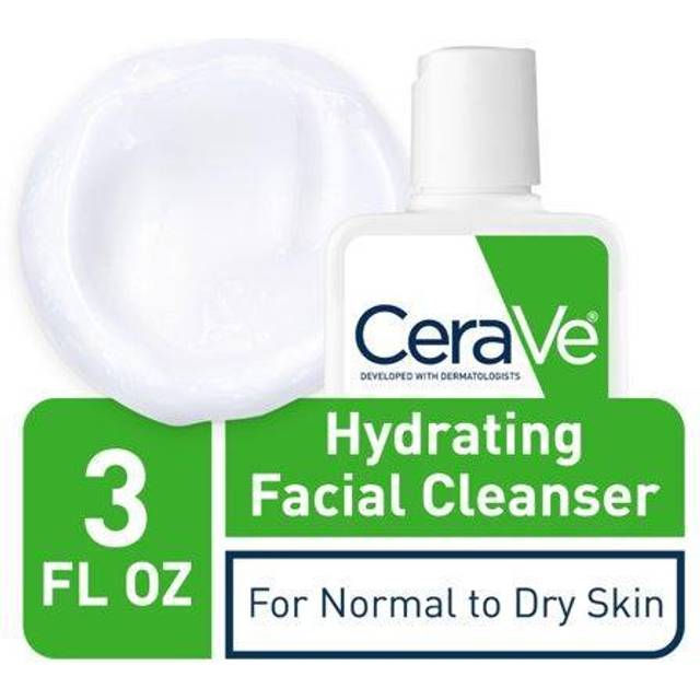 Cerave Hydrating Face Cleanser For Sensitive & Dry Skin  3.0oz/90ml New