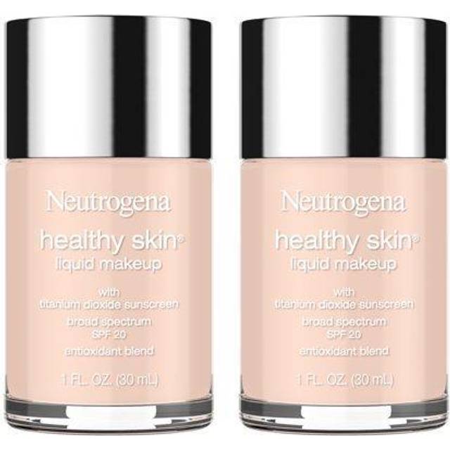 Neutrogena, Healthy Skin, Liquid Makeup, SPF 20, Natural Ivory 20, 1 fl oz (30 ml)