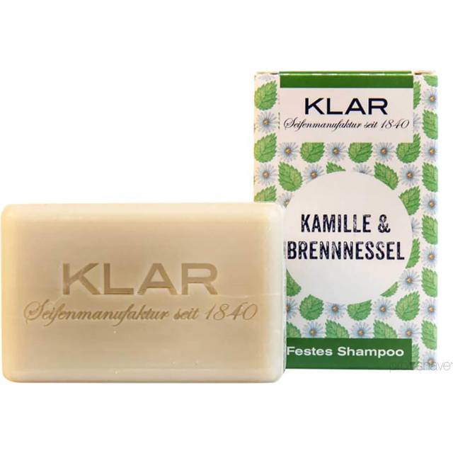 Klar Seifen Shampoo Bar, Kamille & Brændenælde, 100 gr 100g