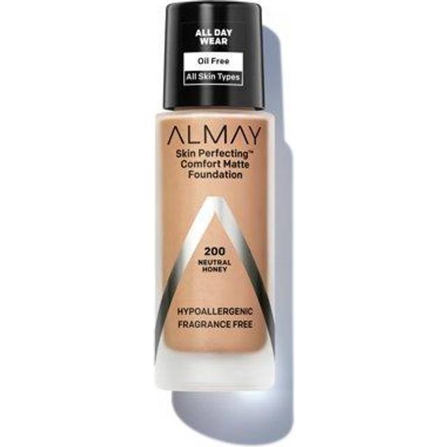 Almay Skin Perfecting comfort Matte Foundation  Hypoallergenic  cruelt