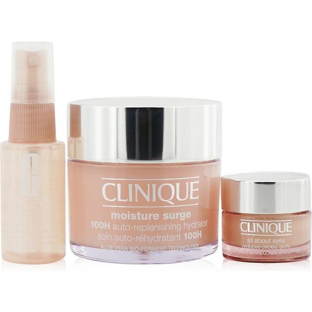Clinique All About Moisture Gift Set 75ml Moisture Surge Gel-cream + 30ml Moisture Surge Face Spray + 15ml All About Eyes Serum