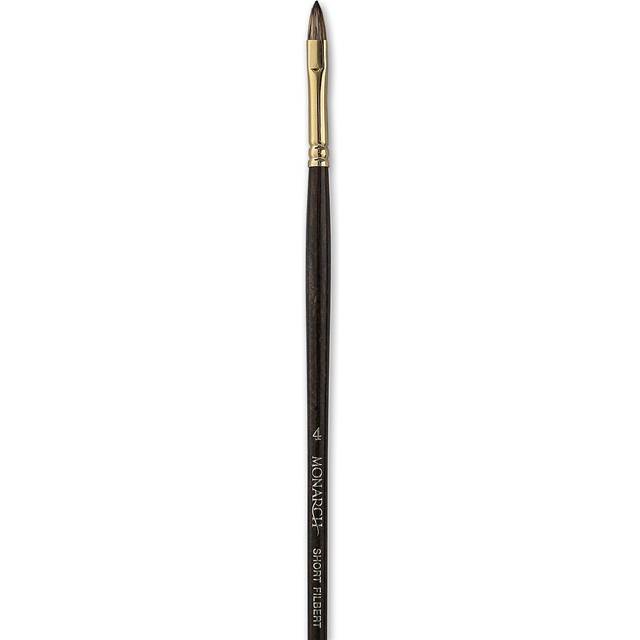 Winsor & Newton Monarch Short Filbert Long Handle Brush Size 4