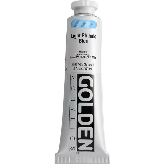 Golden Heavybody Acrylic 59ml Light Phthalo Blue