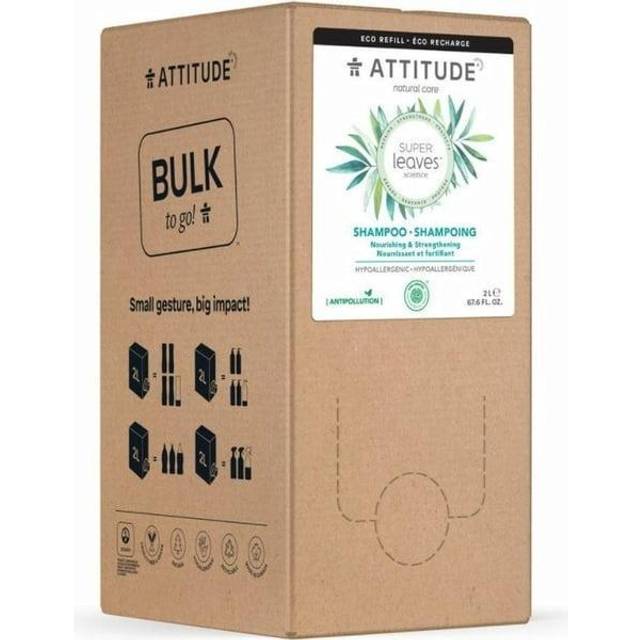 ATTITUDE Nourishing Hair Shampoo  EWG Verified  For Dry and Damaged Hair  Naturally Derived Ingredients  Vegan and Plant Based  Grapeseed Oil and Oliv