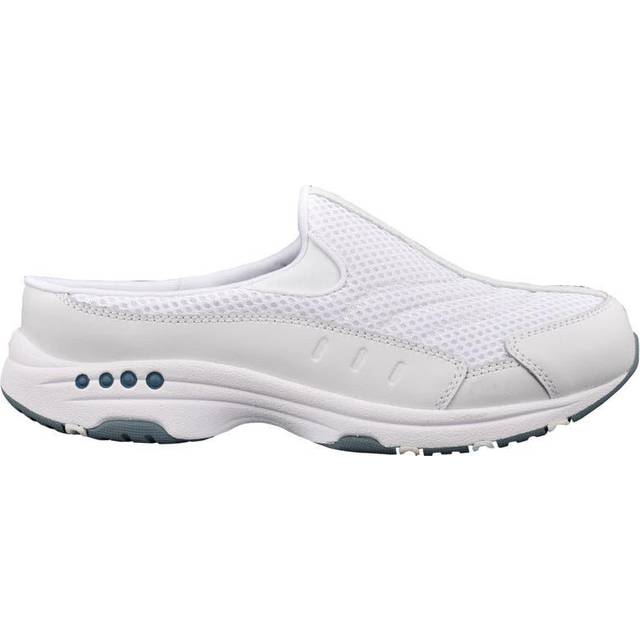 Easy Spirit Dam Romy8 sneakers, Vitt ljusblått läder, 40 EU