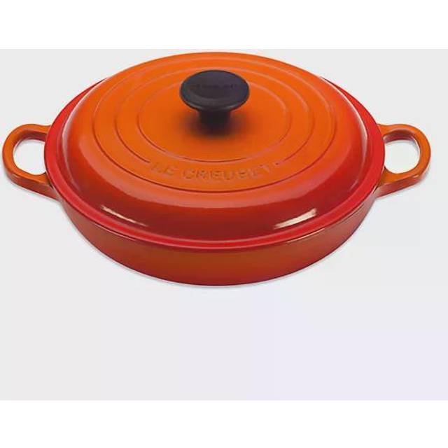 Le Creuset 22cm Signature Shallow Casserole - Volcanic