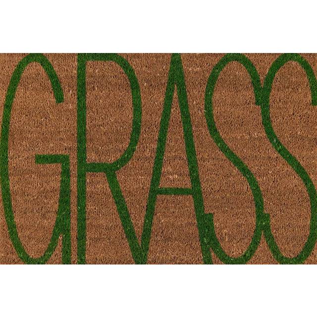 "Novogratz by Momeni Aloha Collection Doormat  1'-6"""""""" x 2'-6""""""""  NATURAL"