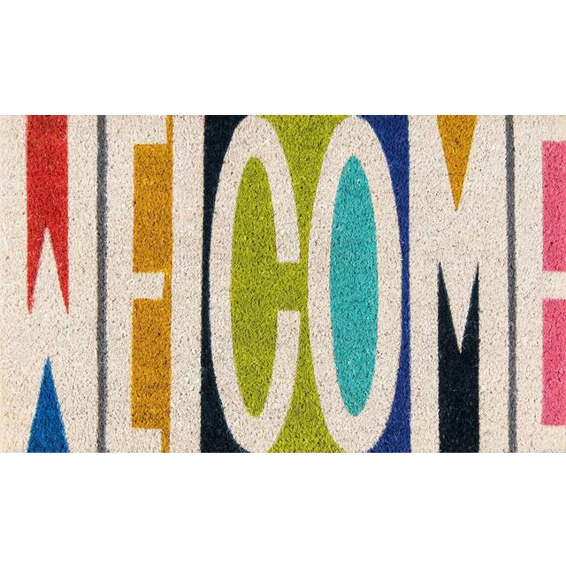 Novogratz Aloha ALO-3 Multi Welcome 1'6 X 2'6