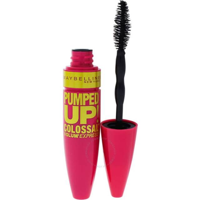 MAYBELLINE – Volum' Express Pumped Up Colossal Washable Mascara 214 Glam Black – 0,33 fl. oz (9,7 ml)