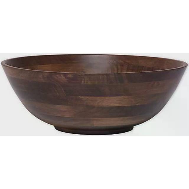 Lipper International Walnut finished 14 Salad Bowl  Large  Single Bowl 274WN