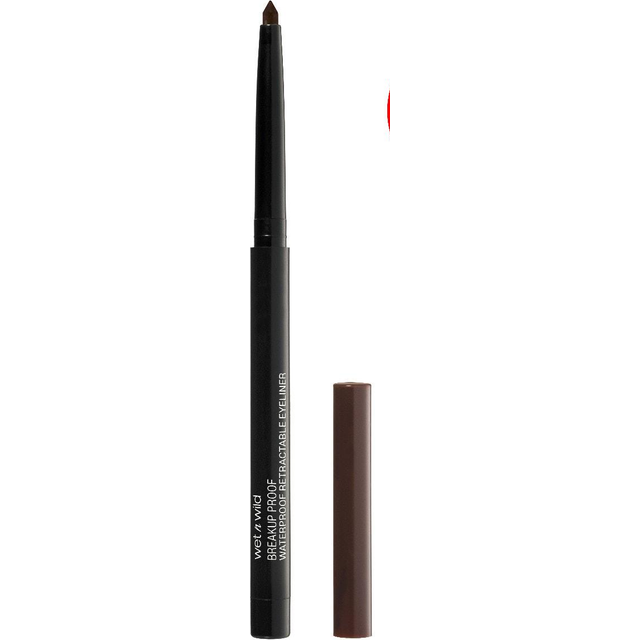 wet n wild, Breakup Proof, Waterproof Retractable Gel Eyeliner, 1111493 Black Brown, 0.008 oz (0.23 g)