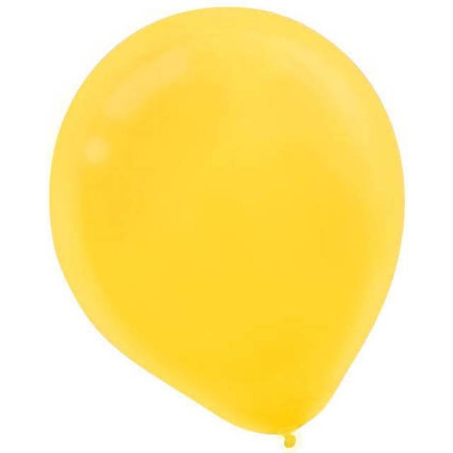 "Yellow Sunshine Solid Color Latex Balloons - 9"""""""" (Pack Of 20) - Perfect For Parties  Celebrations & Holiday Decorations"
