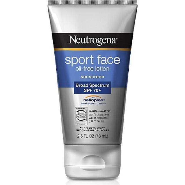 Neutrogena Ultimate Sport Face Oil-Free Lotion Sunscreen, Spf 70+, 2.5 Fl. Oz.