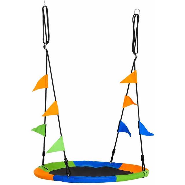Outsunny Children's swing - multicoloured | TJ Hughes