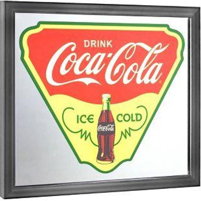 Sign of the Times Licensed Drink Coca Cola Ice Cold Mirror