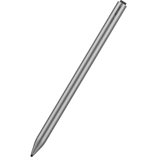 adonit Neo Duo, magnetisk fästpenna för flera enheter för iPhone och iPad, Duo-läge aktiv digital penna, palmavvisning, kompatibel med iPad Air, Mini, Pro, iPhone – grafitsvart