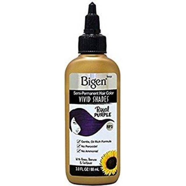Bigen Vivid Shades Semi-permanent Hair Color  Royal Purple