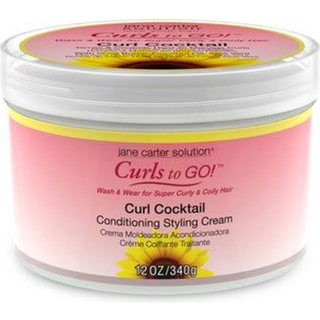 JANE CARTER SOLUTION Curls to Go Cocktail Conditioning Cream 12oz  Hydrating