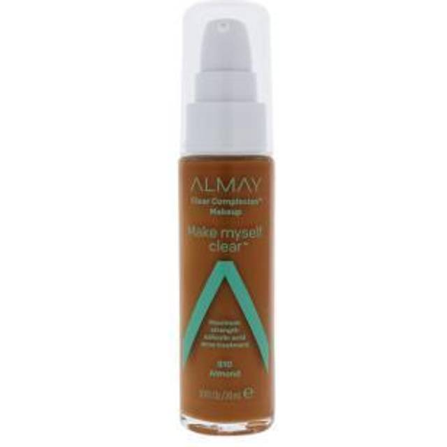 Almay make myself clear foundation salicylic acid acne treatment- 810 almond