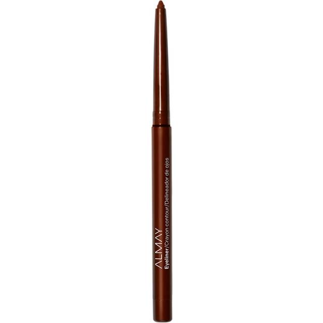 Almay all-day eyeliner pencil. up to 24h wear. waterproof. hypoallergenic. brown