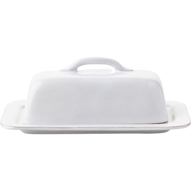 Juliska Puro Whitewash Butter Dish