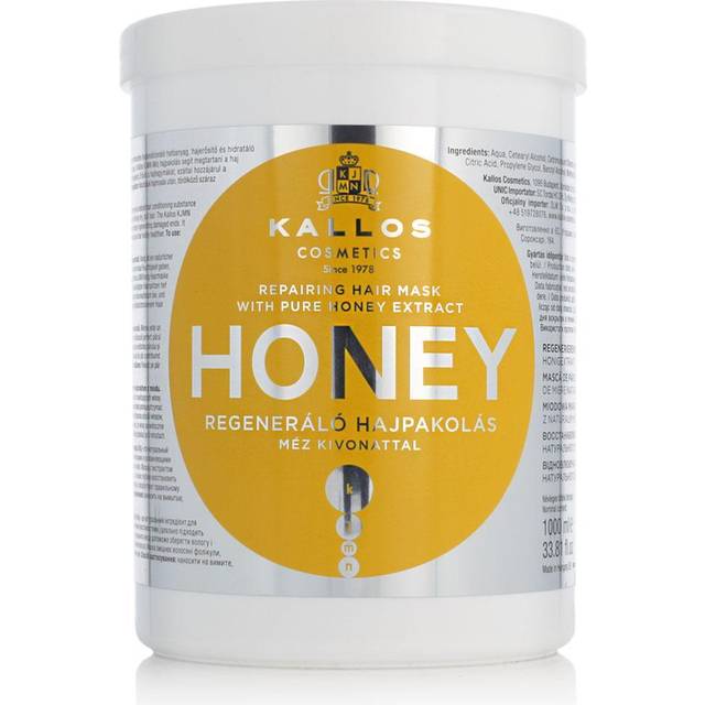 Kallos Professional Hair Masks Honey Repairing hair mask with pure honey extract 1000ml