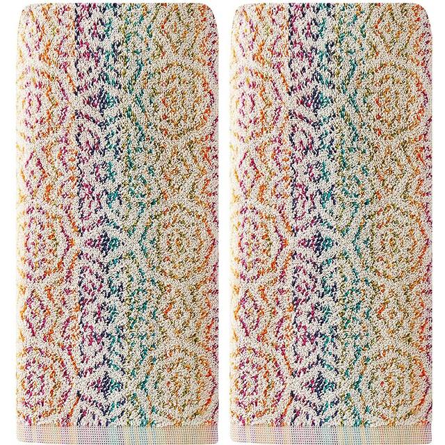 by Saturday Knight Ltd. Rhapsody 2 Pc Hand Towel, Multicolored