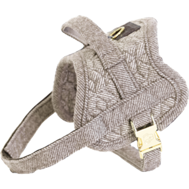 Wool dog harness Kentucky Body Safe - Gris