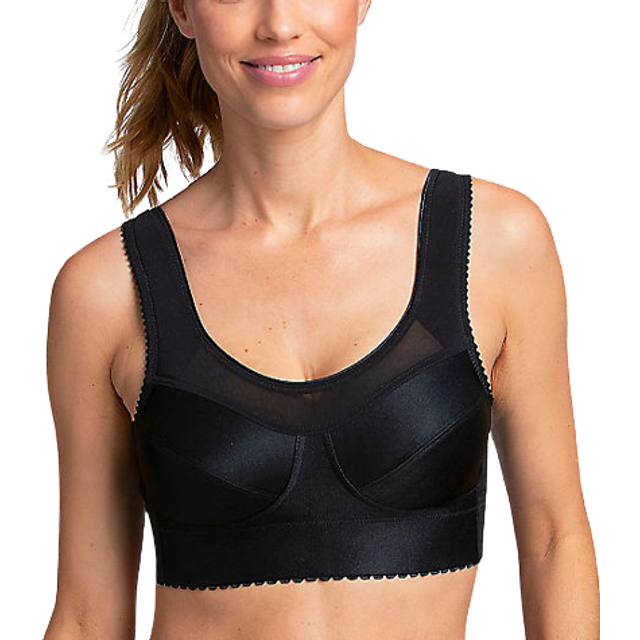 Miss Mary Cotton Simplex Soft Bra - Black - B 100 * Kampanj *