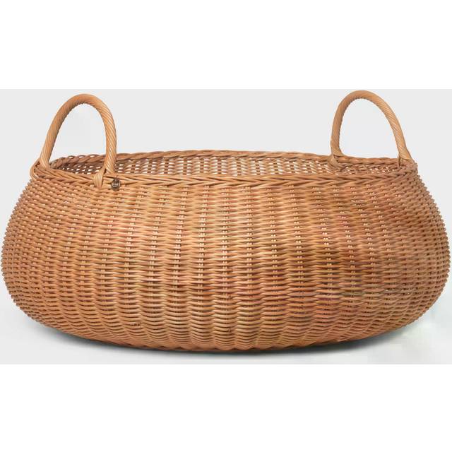 Ferm Living - Braided Storage Low Natural Ferm Living