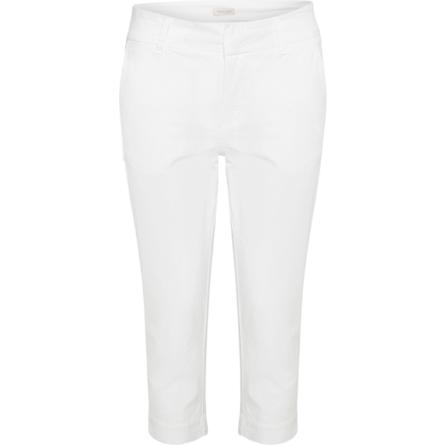 PART TWO Soffiepw Pa Pants Classic Fit byxor, Bright White, 38, Ljus vit, 40 SE
