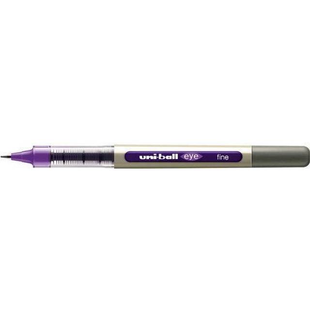 Uni-ball eye fine UB-157 rollerball pen PURPLE VIOLET liquid ink colour x 1 single pen