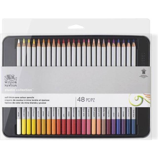 Winsor & Newton Studio Collection Coloured Pencils Set of 48