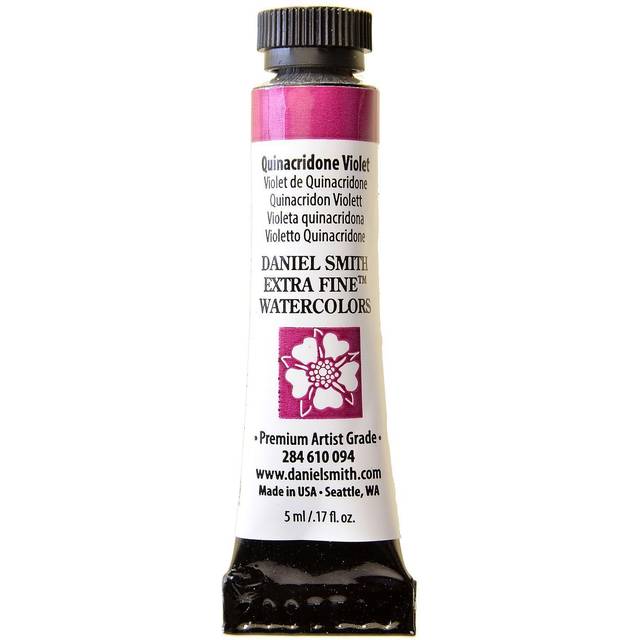 Daniel Smith : Watercolour Paint : 5ml : Quinacridone Violet