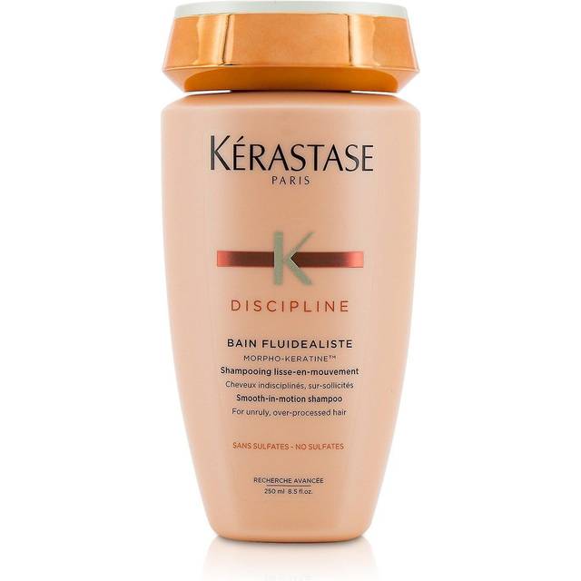 Kerastase Discipline Bain Fluidealiste Smooth-In-Motion Sulfate Free Shampoo - For Unruly, Over-Processed Hair (New Packaging) 250ml/8.5oz