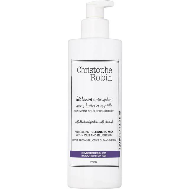 Christophe Robin Antioxidant Cleansing Hair Milk 400ml - Imperfect Container