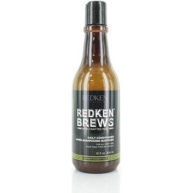Redken Brews Daily Conditioner For Men | Soft and Shiny Hair | Hydrating Men's Conditioner | Strengthens, Detangles, and Moisturizes Dry Hair | For Al