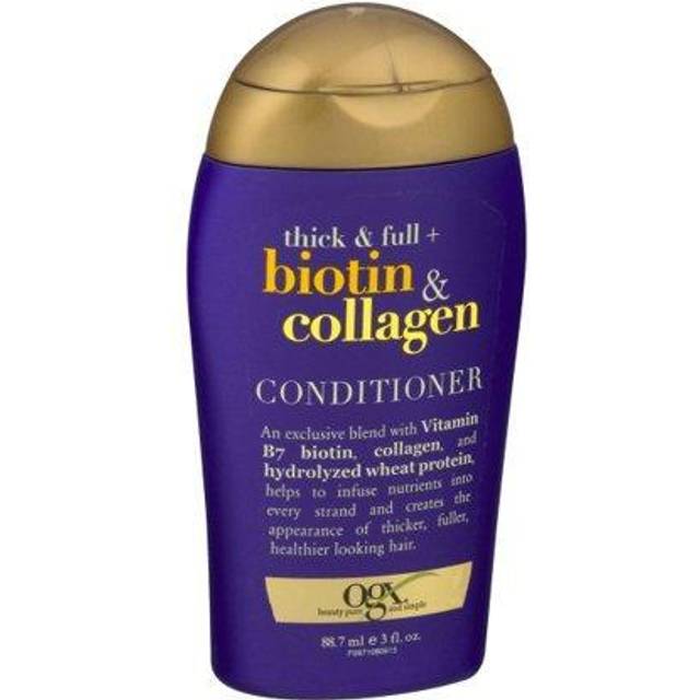 OGX Thick & Full + Biotin & Collagen Conditioner  3 Ounce Trial Size