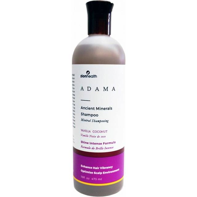 Zion Health Adama Ancient Minerals Shampoo Vanilla Coconut 16 Oz