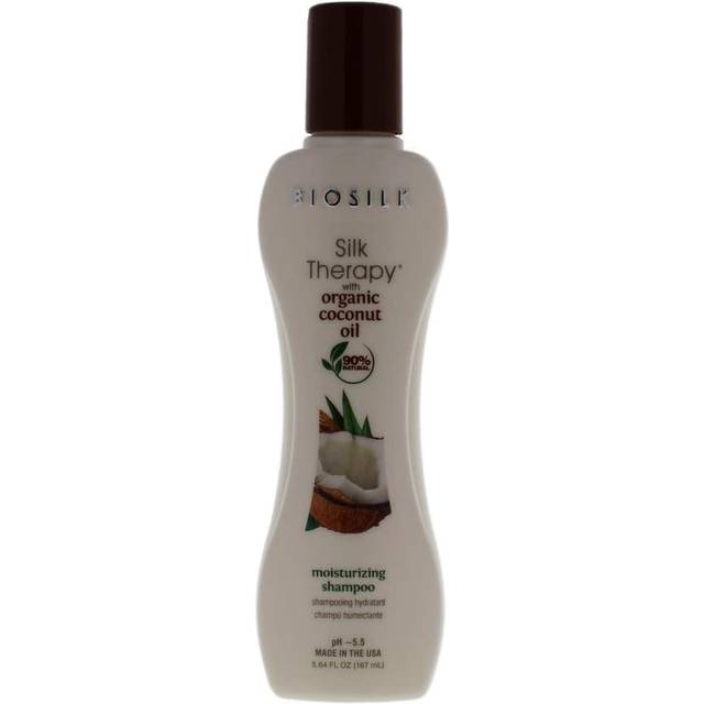 Biosilk, Silk Therapy® Moisturizing Shampoo with Natural Coconut Oil, 5.64 fl oz (167 ml)