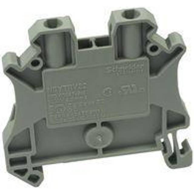 Schneider Electric NSYTRV22 Screw Terminal 2 Position 2.5mm Grey