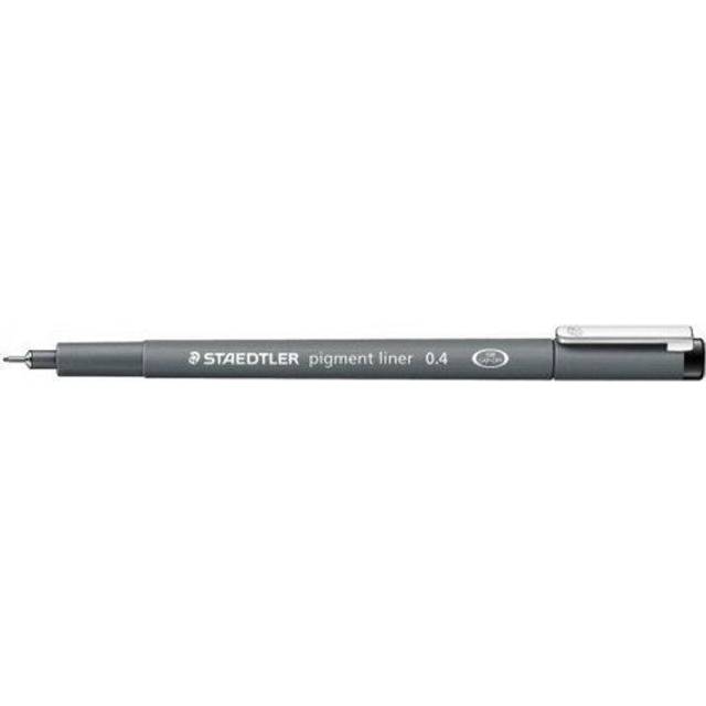Staedtler Pigment Line Felt-tip Pens - Black (10 Pack)